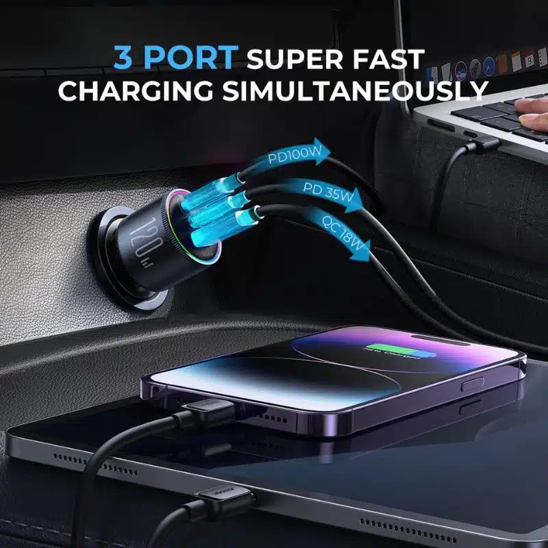 Chargeur de Voiture JOYROOM JR-CCN07 120 W