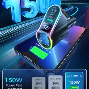 Chargeur de voiture 4 en 1 JR-CL21 150 W