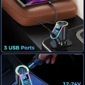 Chargeur de voiture 4 en 1 JR-CL21 150 W