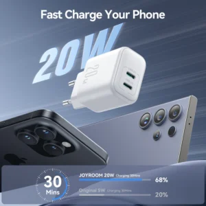 Chargeur Mural 20W Double Port JR-TCF12 JOYROOM
