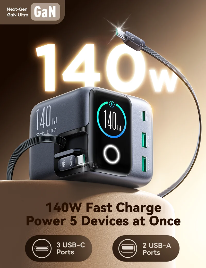 Chargeur GaN 140W JR-TRD01 JOYROOM