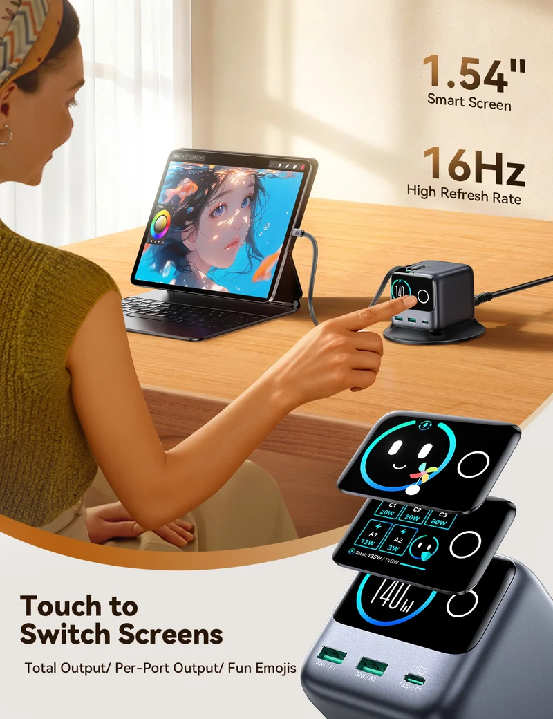 Chargeur GaN 140W JR-TRD01 JOYROOM